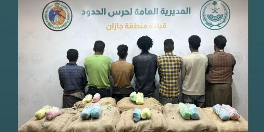 جازان.. إحباط تهريب 43 كيلوجرامًا من مادة الحشيش المخدر - شوف 360 الإخباري