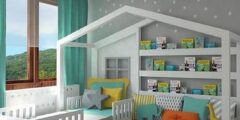 تعرف علي تصميمات غرف الأطفال الضيقة 2024 (غرف نوم صغيرة المساحة) 2024
