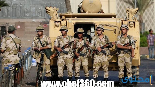 موضوع تعبير عن الجيش المصري